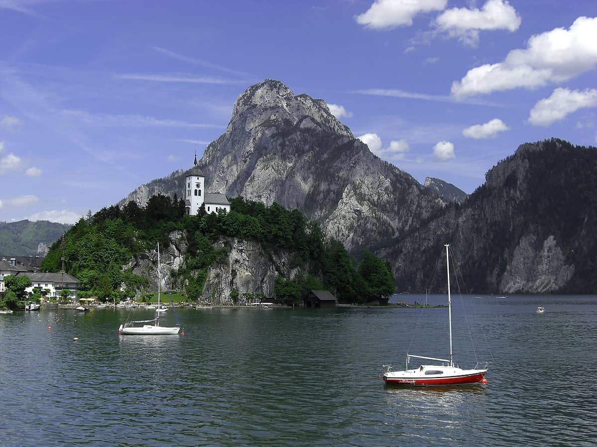 Traunsee Traunkirchen Traunstein